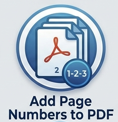 Add Page Numbers to PDF
