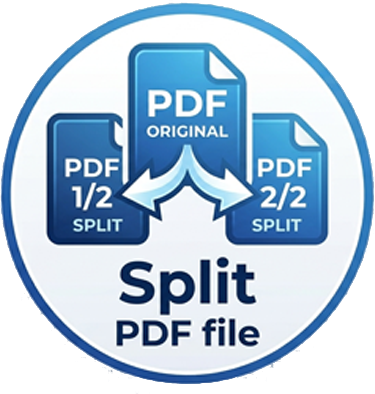 Split PDF file