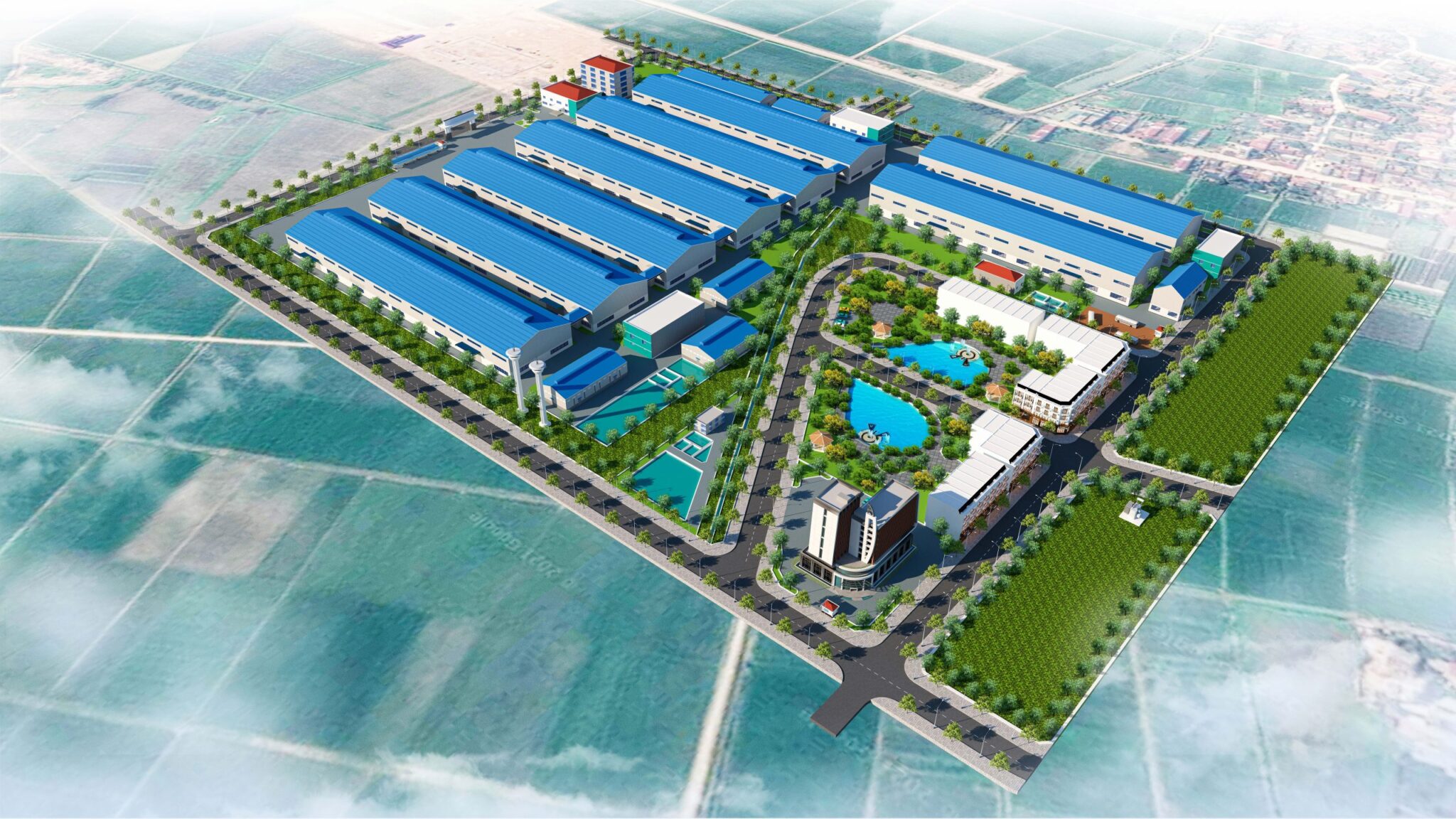 Cụm công nghiệp thị trấn Vạn Hà